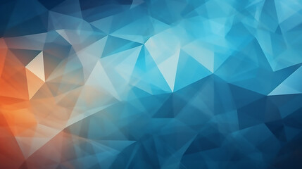 Obraz premium Abstract Geometric Polygonal Background with Triangular Shapes and Modern Design