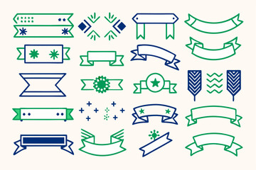 Decorative Bright Design Elements Collection