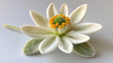 Obraz premium close up of an edelweiss flower