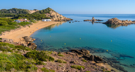 Cala Pregonda, Minorca Island, Spain