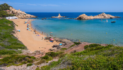 Cala Pregonda, Minorca Island, Spain