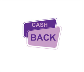 Cash back icon Colorful Money refund signs. cashback banner collection. Return of money from purchases. Promotion badges for your business. 