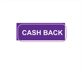 Cash back icon Colorful Money refund signs. cashback banner collection. Return of money from purchases. Promotion badges for your business. 
