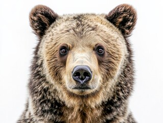 Obraz premium close up of a brown bear's face