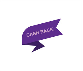 Cash back icon Colorful Money refund signs. cashback banner collection. Return of money from purchases. Promotion badges for your business. 