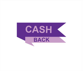 Cash back icon Colorful Money refund signs. cashback banner collection. Return of money from purchases. Promotion badges for your business. 
