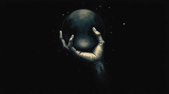 Disembodied Hand Holding an "Or"