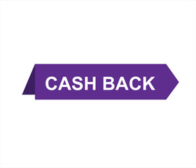 Cash back icon Colorful Money refund signs. cashback banner collection. Return of money from purchases. Promotion badges for your business. 