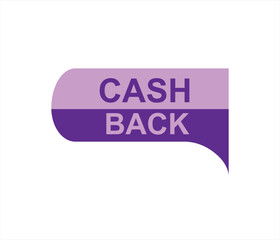 Cash back icon Colorful Money refund signs. cashback banner collection. Return of money from purchases. Promotion badges for your business. 