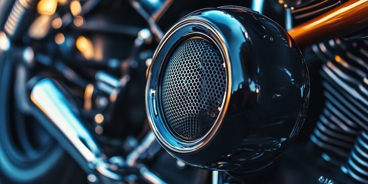 High quality motorcycle stereo speaker delivering exceptional sound this motorcycle stereo speaker enhances your riding experience with powerful audio for music enthusiasts.