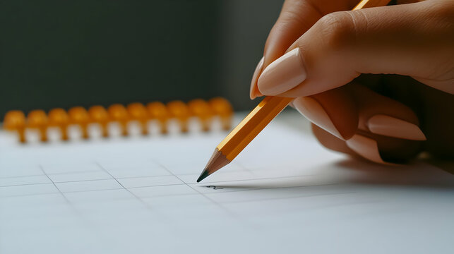 Planning Schedule Closeup Photo