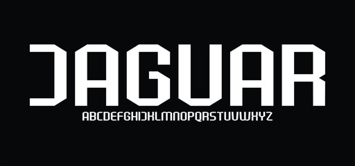 Minimal modern alphabet fonts. Typography minimalist urban digital fashion future creative logo font. vector illustration
