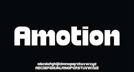 Sport modern font, strong bold type of futuristic typeface alphabet, vector, typography.
