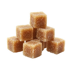 Brown Sugar Cubes Stacked