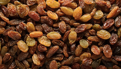 close up of raisins