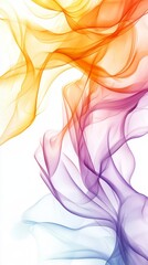 A colorful abstract background with wavy lines