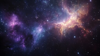 Fototapeta premium Cosmic nebula.
