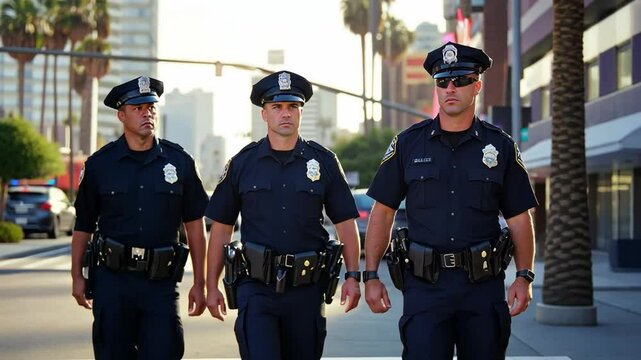 Police patrol methods and strategies with officers on duty