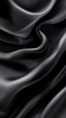 Obraz premium A black and silver background with a wavy pattern