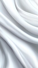 Fototapeta premium A close up of a white fabric with folds