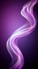 Obraz premium A purple and white abstract background with wavy lines