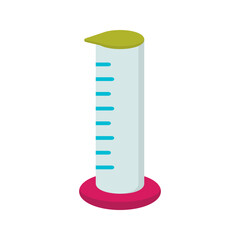 Graduated Cylinders Vector Icon