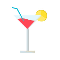 Cocktail Vector Icon