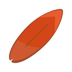 Surfing board Vector Icon