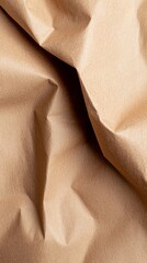 a close up of a piece of brown paper