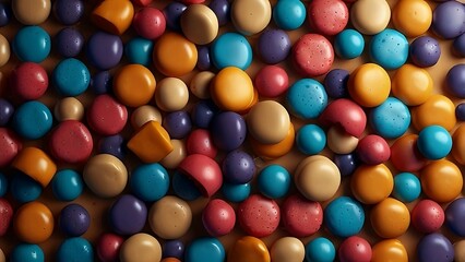 colorful candy background. multicolored candy background
