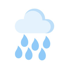 Raining Vector Icon
