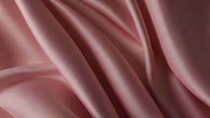 Fototapeta premium Pink satin fabric. Pink Satin Texture for Soft Decor and Fashion Banners