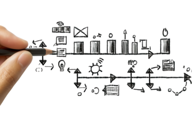 Artistic Illustration of Sales Pipeline Showing Various Stages of Conversion Isolated on Transparent Background PNG