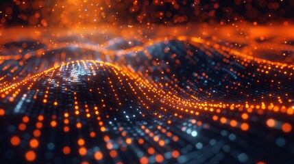 Fototapeta premium abstract background with particles