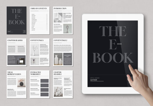 E Book Tempalte Layout