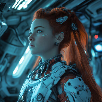 Hyperrealistic Photography Aloy Horizon Zero Woman