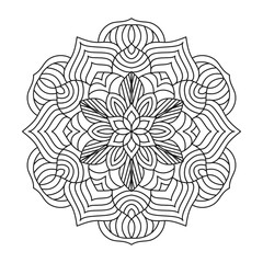 Soothing Floral Mandala Patterns to Color