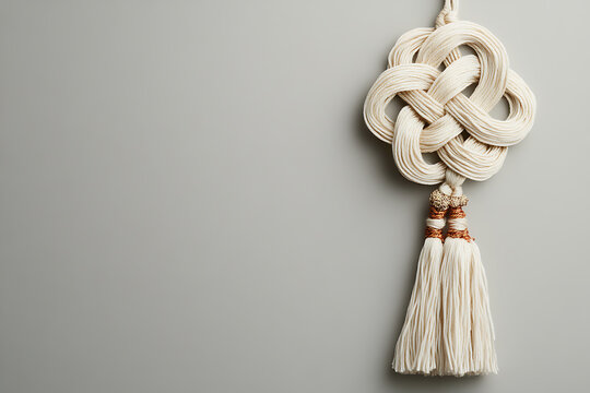 Traditional Korean knot ornament