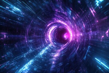 Obraz premium abstract background with glowing lines