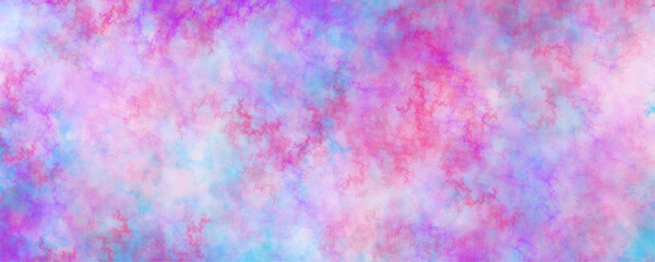 Abstract multicolor with subtle rainbow colors soft pastel watercolor background. Cool and charming colorful galaxy painting background. aquarelle soft pastel blue watercolor for creative grunge art