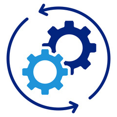Process Icon Element For Design