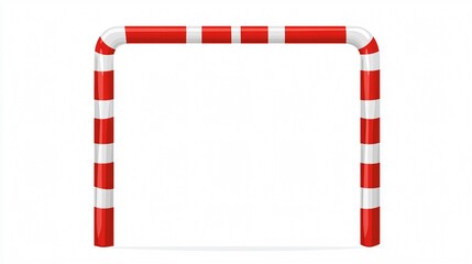 American Football Goal Post Icon Transparent Vector Illustration