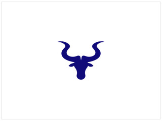 Obraz premium Long horn vector design , illustration , isolate template , which contain a identity .