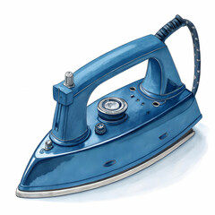 An iron is a household appliance used for pressing clothes, removing wrinkles