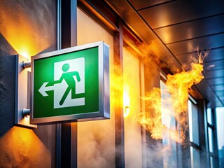 Emergency preparedness: fire safety procedures, alarms, signage, exits, and lighting meet regulations for workplace safety.