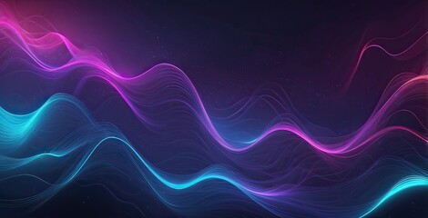 Colorful abstract waves in vibrant pink and blue hues create a dynamic visual effect suitable for digital backgrounds