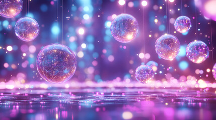 A Conceptual Exploration of Advanced Skincare and Cosmetic Innovation, Blending Organic Patterns, Bioluminescence, and Minimalist 3D Aesthetics