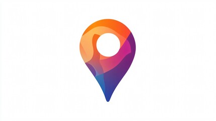 Detailed Map Pointer Marker Icon for Navigation and Location Accuracy