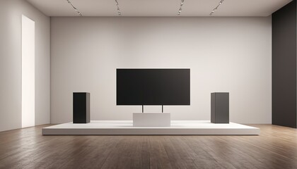 Blank billboards indoor 1