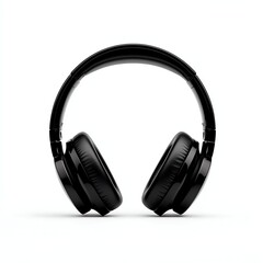Fototapeta premium Headphones, white isolate background